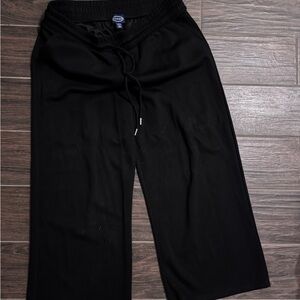 Black Cropped Pants